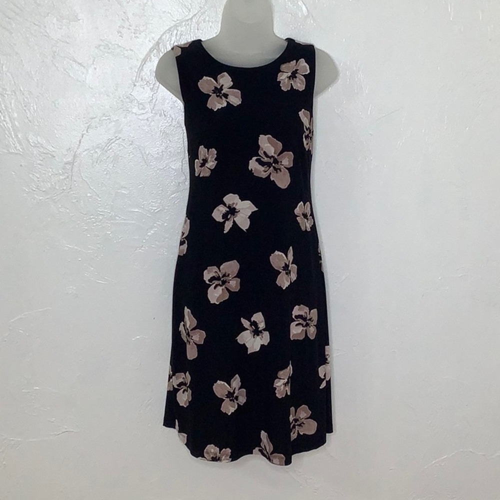 Tommy Hilfiger Floral Sleeveless Sheath midi dress size 6 EUC